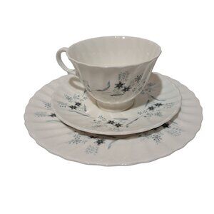 Royal Doulton Millefleur Fine Bone China Trio Set - Cup Saucer & Plate